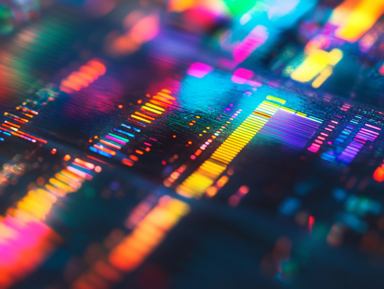 Holographic security strip on currency