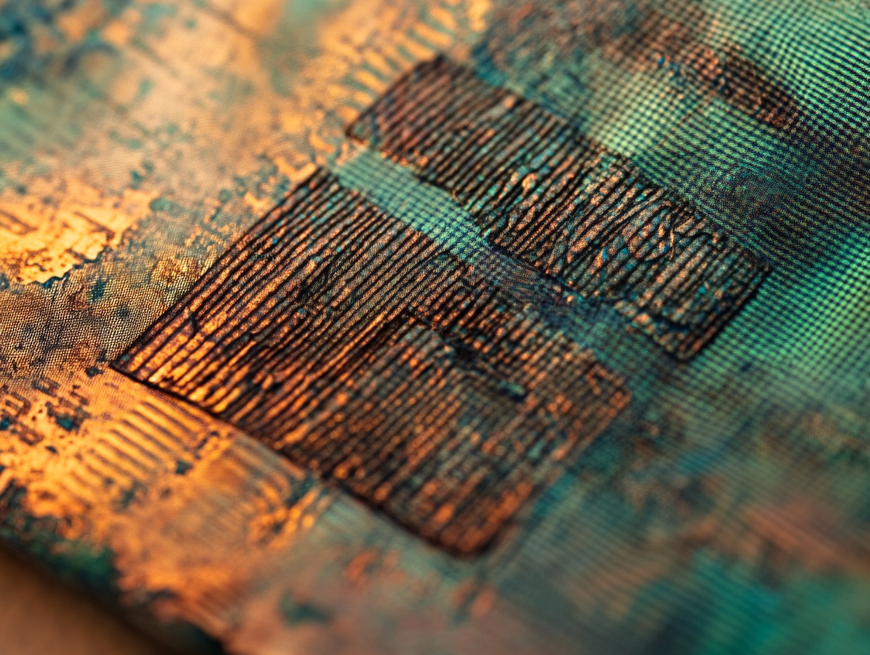 Color-shifting ink on currency denomination